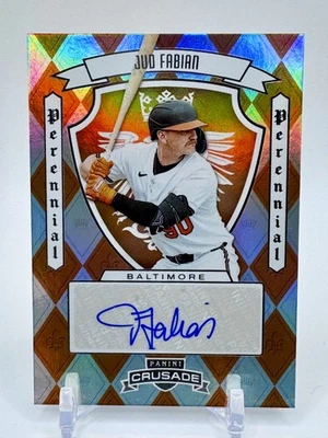 2025 Panini Crusade #PPS-JFN Jud Fabian Perennial Prospect Signatures - Image 1 of 2