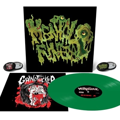 MENTAL FUNERAL LP Green Record NEW! Autopsy Incantation Death Metal Vinyl - Image 1 of 4