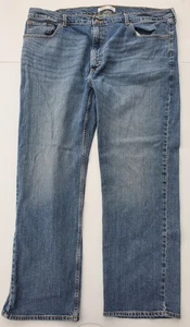 Levi Strauss Signature Gold Relaxed Fit MENS Blue Denim Jeans SIZE 44x30 GUC - Picture 1 of 7