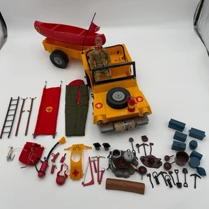 Figura canoa remolque conjunto aventura Jeep Kenner Boy Scout 1974 vintage - Imagen 1 de 24