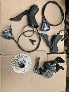 Shimano Ultegra R8020 Mini Groupset Shifters Calipers Derailleurs Chain Cassette - Picture 1 of 12
