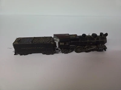 HO Penn Line Pennsylvania Railroad E-6 Atlantic 4-4-2 Steam Locomotive - READ - Image 1 of 4