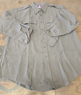 Flying Cross Men's Fx Class A Long Sleeve Duty Shirt 18.5x45W - Image 1 of 3