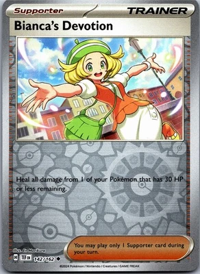 Bianca's Devotion - 142/162 - SV05: Temporal Forces Reverse Holo - Image 1 of 2