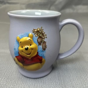 Disney Store Winnie the Pooh Ceramic Mug Purple Coffee Cup Dishwasher Safe - Picture 1 of 5