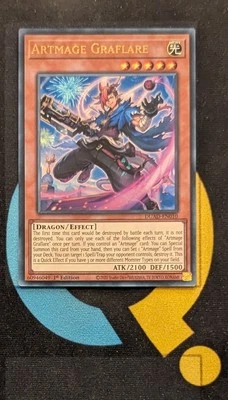 DUAD-EN010 Artmage Graflare Ultra Rare 1st Ed YuGiOh - Image 1 of 3