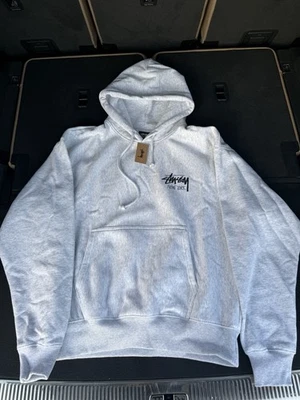 Sudadera con Capucha Stussy New York Chapter Gris Ceniza, Talla XL - NUEVA CON ETIQUETAS Foto 1 de 4