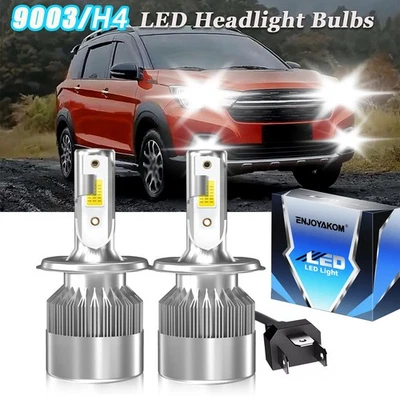 Kit de bombillas LED de haz alto/bajo 6000K para Suzuki XL-7 2002-2006 2 piezas H4 Foto 1 de 4