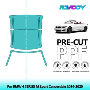 PreCut Paint Protection PPF Kit For BMW 4 SERIES M Sport Convertible 2014-2020 - Picture 1 of 7