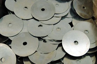 LEXAR INDUSTRIAL (150) Oversized Fender Washers 1/4 x 2 OD - Zinc Plated