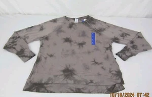 Joy Lab Damen Sweatshirt Loose Fit leicht grau S - Bild 1 von 13