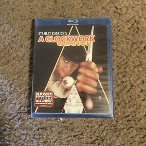 A Clockwork Orange Blu ray 1971 Stanley Kubrick Malcolm McDowell Brand New!