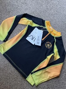 Zara Toddler Rash Vest Swim Top Long Sleeved 12-24 Months - Picture 1 of 8