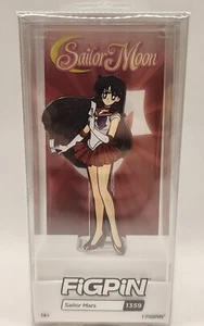 2023 SDCC Exclusive FiGPiN Alliance Fest Glitter Sailor Mars #1359 LE 500 - Picture 1 of 3