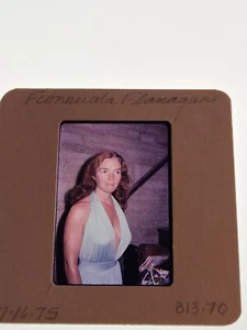 FIONNUALA FLANAGAN ACTRESS VINTAGE PHOTO 35MM FILM SLIDE. - Picture 1 of 6