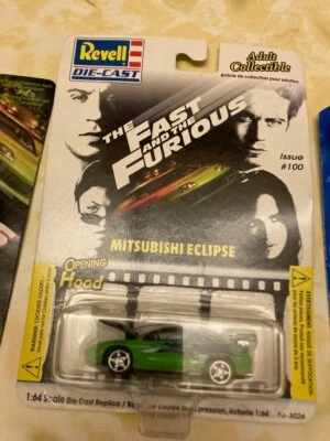 Revell литой Mitsubishi Eclipse быстрый и яростный выпуск #100 1:64 новый РЕДКАЯ - Изображение 1 из 2