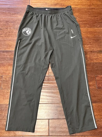 Nike Engineered NBA Minnesota Timberwolves Gray Breakaway Warm Up Pants 3XLT Cover
