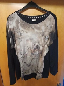 T - Shirt Langarm Taifun Damenshirt Sweatshirt 36 - Bild 1 von 3