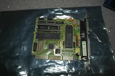 XT AT 8 bit ISA gameport paralell port card  serial RS-232 - Image 1 of 4