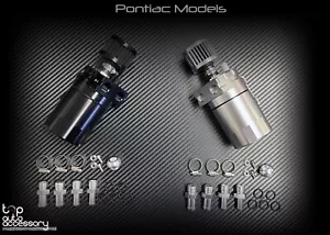 Oil Catch Can Tank Kit Baffled Reservoir w/ Breather Filter for Pontiac Models - Picture 1 of 14