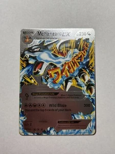Mega M Charizard EX 230hp blue flame Silver Foil Sammelkarte NM - Bild 1 von 2