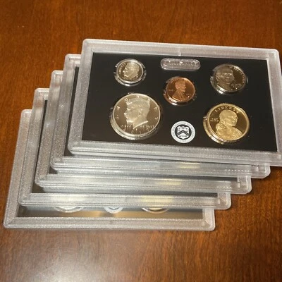 2017 S - U.S.Mint 5 Pc Silver Partial Proof Set  No Box/Coa 90% Kennedy Dime - Image 1 of 4
