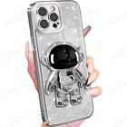 Clear Case Glitter Bling Soft Phone Cover W/ Stand Fit For Iphone 14 15 Pro Max