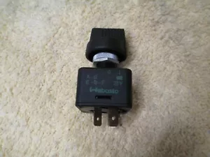 Webasto Illuminated Switch, Rotary, ON/OFF, 28 Volt Lighting, 1/2" Shaft A7 - Bild 1 von 8