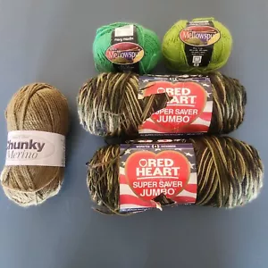 Garnpaket 5 gemischt - 2 rote Herzen, 1 Chunky, 2 Mellowspun - Bild 1 von 6