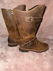 Patagonia Thatcher Brown Leather Riding Boots Women's Size 8