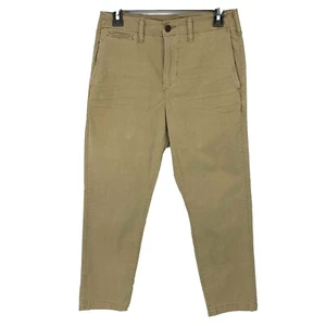 American Eagle Next Level Flex Khaki Chino Pants Slim Straight 28 X 27 NWT - Picture 1 of 12