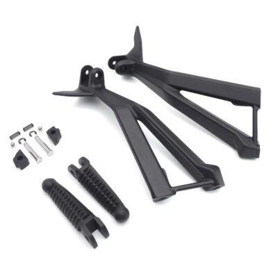 Rear Footrests Foot Peg Bracket For Ducati 848 EVO 1098 S/R 1198 S/R/SP 2007-12 — 第 1/4 张图片