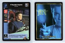Republic Captain #31 Young Jedi The Jedi Council 1999 LS Common CCG Card