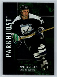 2002 Parkhurst #134 Martin St. Louis Tampa Bay Lightning