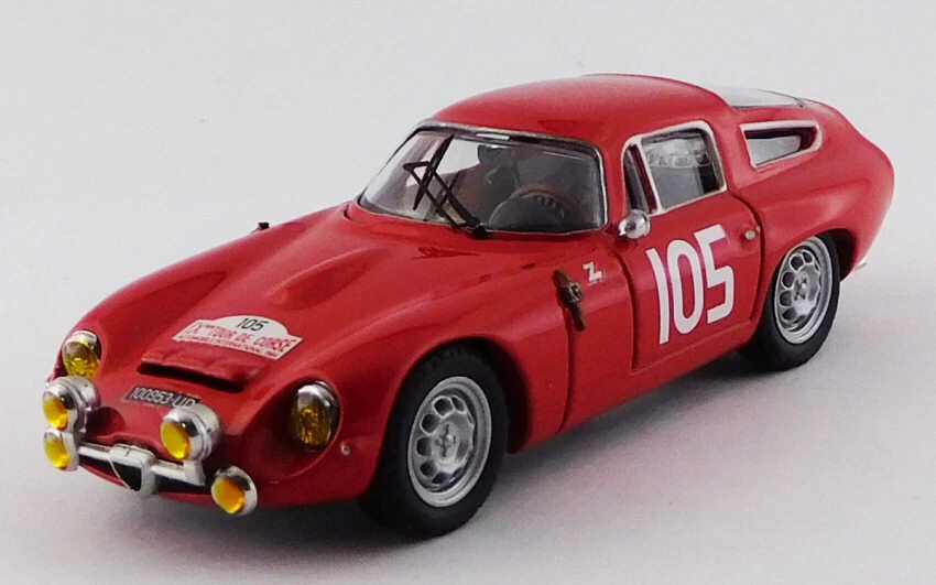 Modellino auto rally scala 1:43 Best Model ALFA ROMEO TZ1 diecast modellismo - Immagine 1 di 1