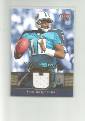 2007 ULTRA STARS JERSEYS #VY VINCE YOUNG - Image 1 of 2