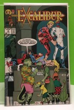 Excalibur #9 Lightning Force Hellfire Club Widget (Jun 1989 Marvel) Near Mint