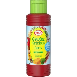 Hela Gewürz Ketchup Curry delikat Original mit weniger Zucker 300ml - Picture 1 of 1