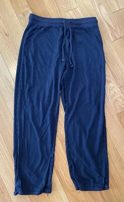 Mens GAP Cotton Jogger Pants Blue Sz Small Pockets Drawstring Elastic Waist - Image 1 of 3