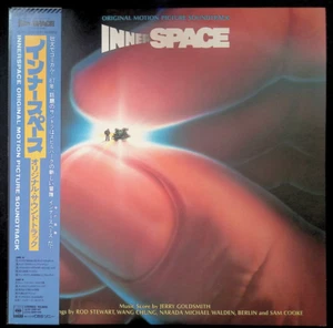Innerspace OST  PROMO Jerry Goldsmith Japan LP 1987 CBS/Sony Rod Stewart Berlin - Picture 1 of 7