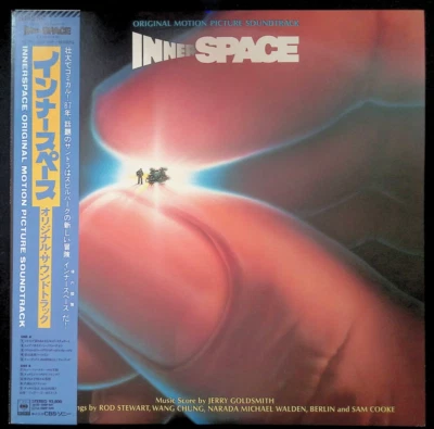 Innerspace OST  PROMO Jerry Goldsmith Japan LP 1987 CBS/Sony Rod Stewart Berlin - Image 1 of 4