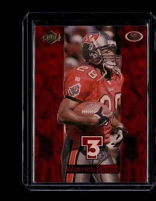 1998 Collector's Edge Supreme Season Review #28 Warrick Dunn Triple Threat (T3) - Image 1 of 2