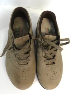 SAS Freetime Shoes Ladies Size 6 Suede Leather Stone Walking NICE! - Picture 1 of 7