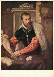 Postal Art Tizian Vecelli Jacopo de Strada de colección sin publicar - Imagen 1 de 2