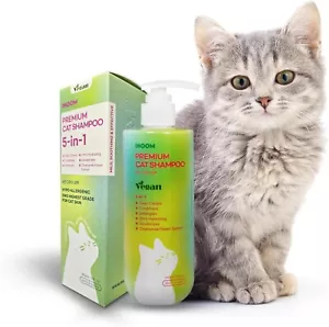 Vegan Cat Shampoo 300 ml –Cat Shampoo for Kitten to Adult Cats - Made In Korea - Picture 1 of 7