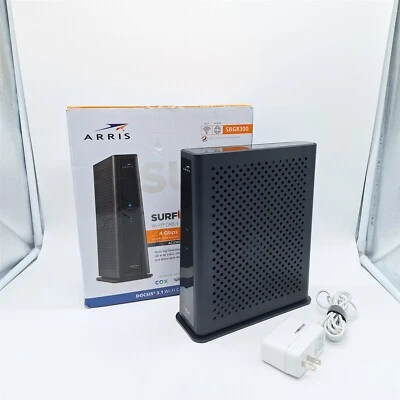 ARRIS Surfboard Docsis 3.1 Gigabit Cable Modem Plus AC2350 WiFi Router - Image 1 of 4