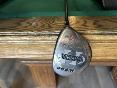 HIPPO Giant II 3 Fairway Wood. RH with Graphite Shaft R Flex Wide Face Club - Image 1 of 4