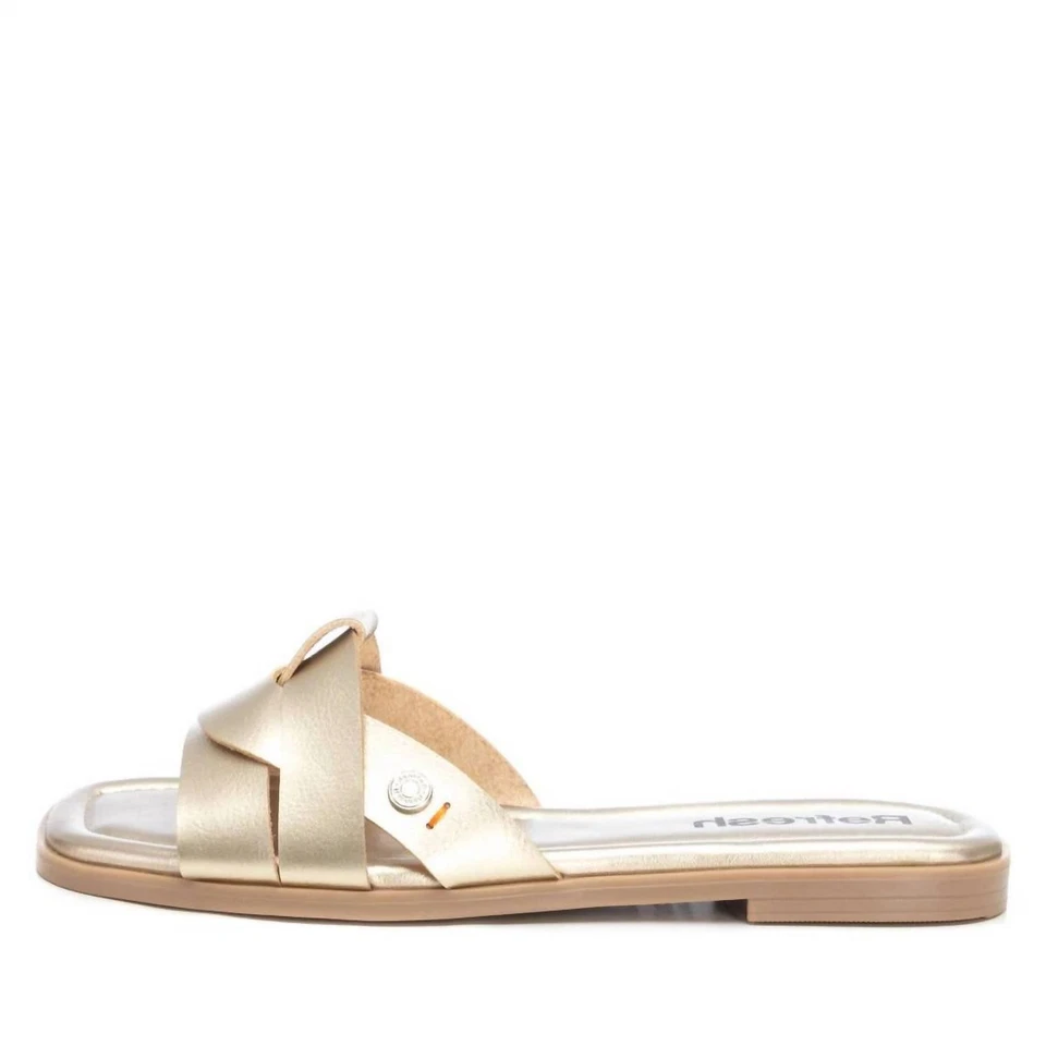 Sandalias informales para mujer Xti doradas Foto 1 de 1