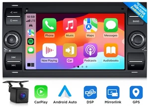 Für 2008-2011 Ford Kuga Android 14 Autoradio 7" IPS GPS Navi CarPlay WiFi 6 DAB+ - Bild 1 von 26