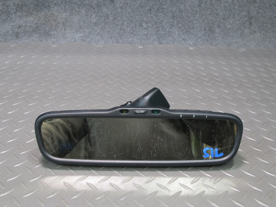 06-09 LEXUS IS250 IS350 IS-F AUTO DIMMING INTERIOR REAR VIEW MIRROR HOMELINK OEM - Image 1 of 4
